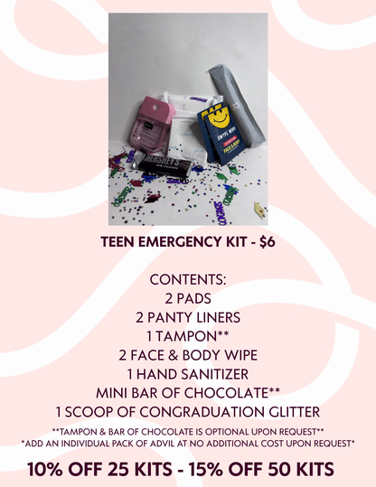 Teen Emergency Kit