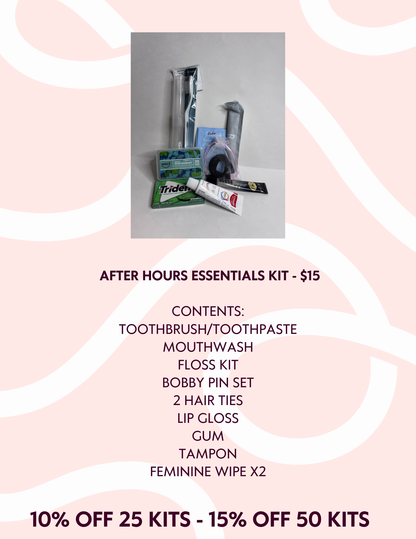 After Hours Essentials Kit