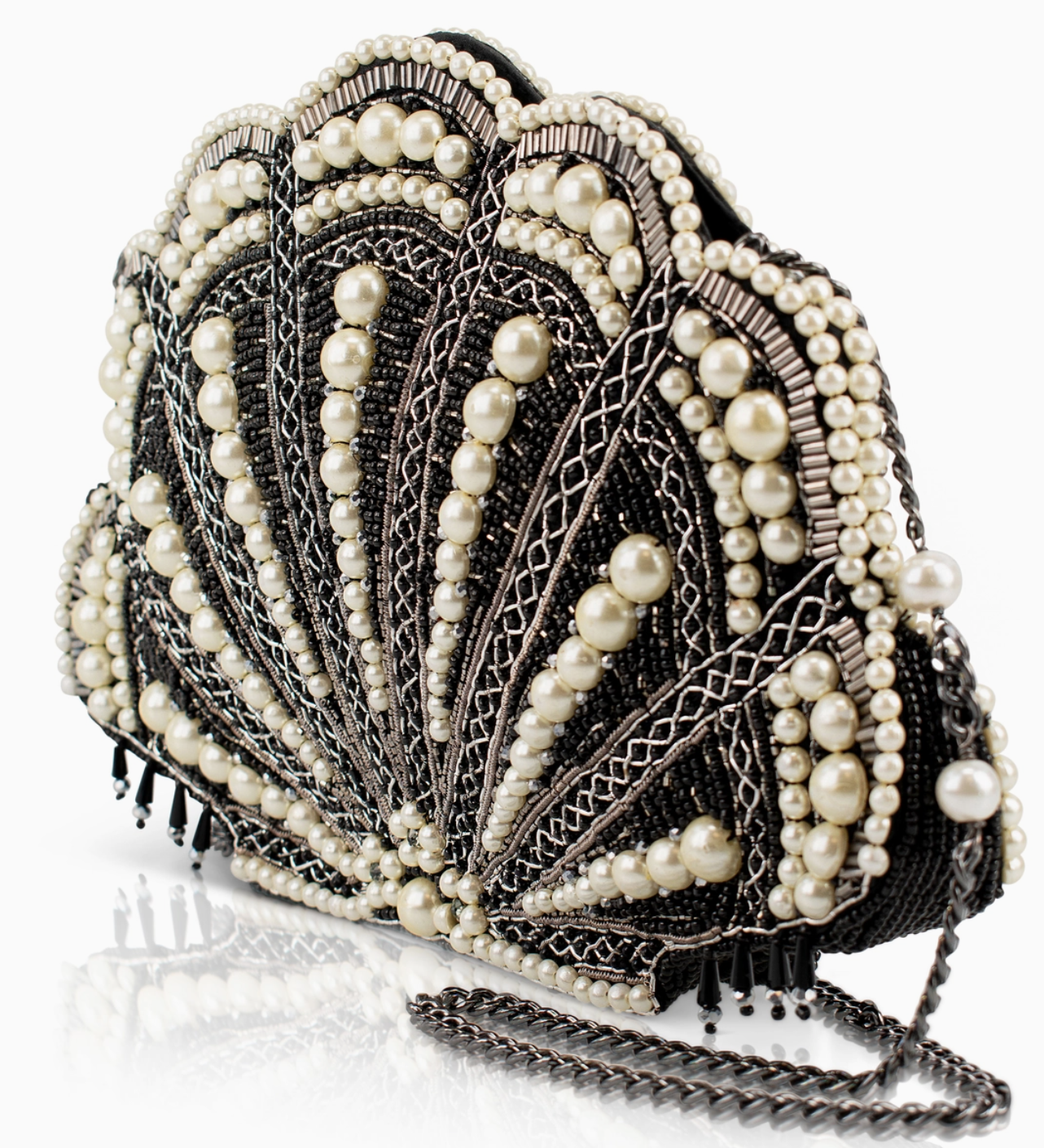 Ocean of Pearls Shell Handbag