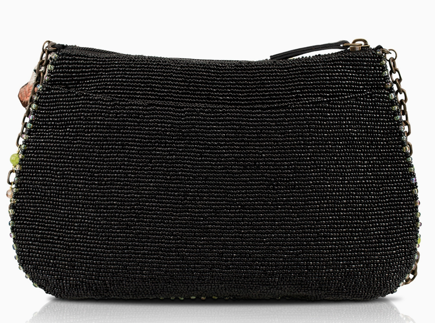 Spot On Beaded Leopard in Jungle Crossbody Handbag