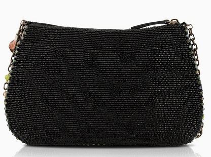 Spot On Beaded Leopard in Jungle Crossbody Handbag